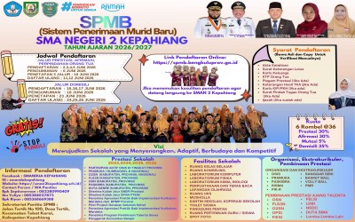 SPMB TAHUN AJARAN 2026/2027 SEGERA DIBUKA